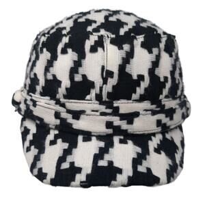 D&Y Fitted Cadet Army Cap Multicolor One Size Houndstooth Outdoor